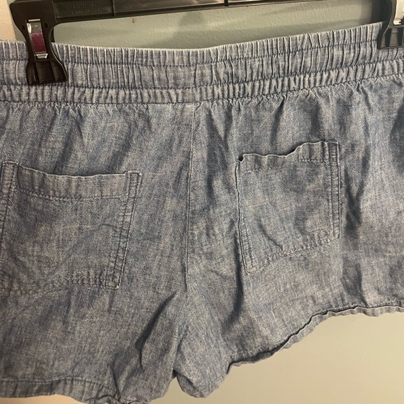 Stretchy Denim Shorts - Picture 2 of 4